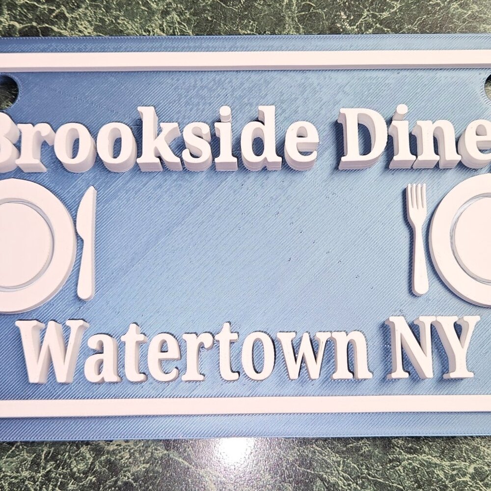 Custom 3D Printed PLA Sign's, Multicolor